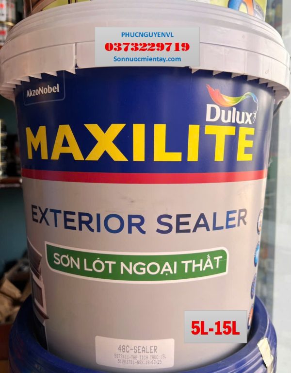 Sơn lót ngoài trời MAXILITE TỪ DULUX 48C - 15L (Chính hãng)