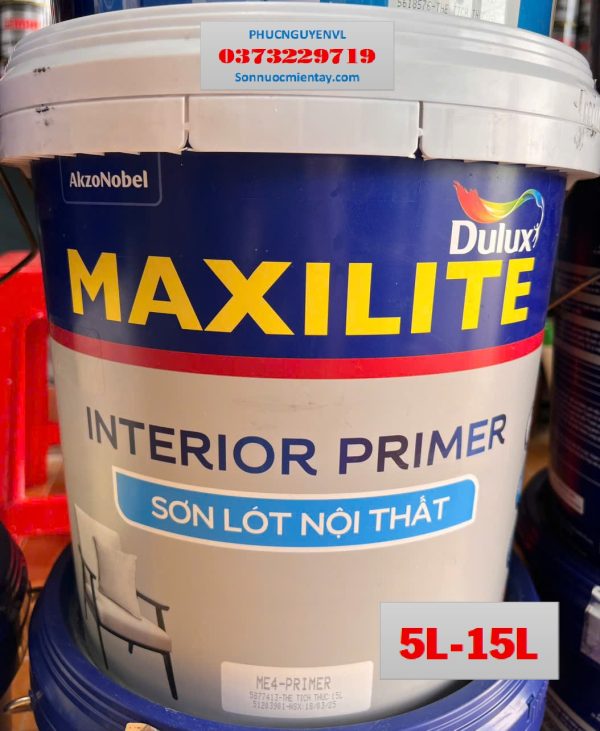Sơn lót trong nhà MAXILITE TỪ DULUX ME4 - 15L (Chính hãng)