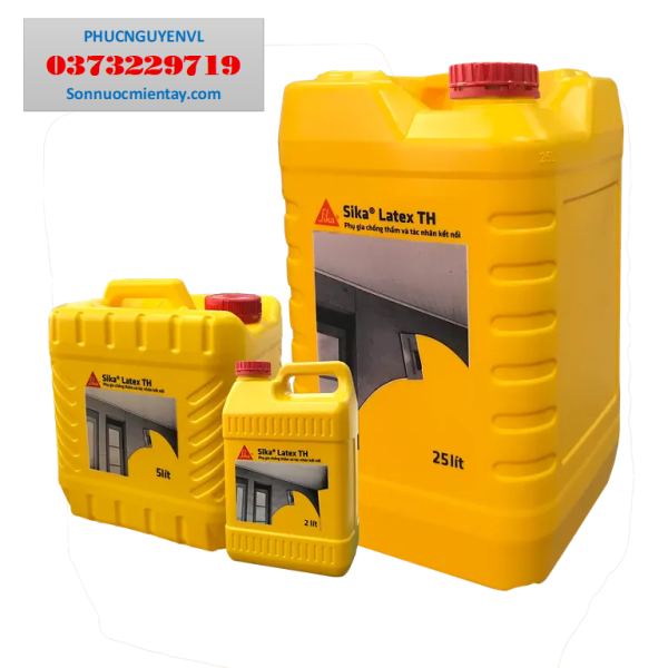 Phụ gia chống thấm SIKA SIKALATEX TH - 25L (Chính hãng)
