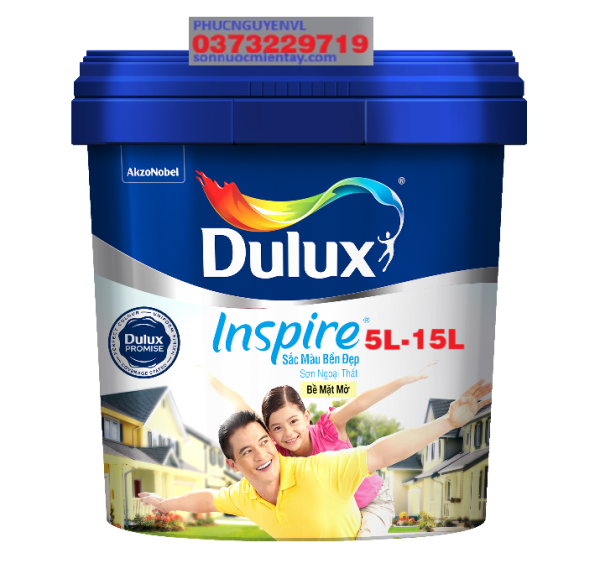 Dulux Inspire Ngoại Thất Z98 5L-Mờ (Chính hãng)